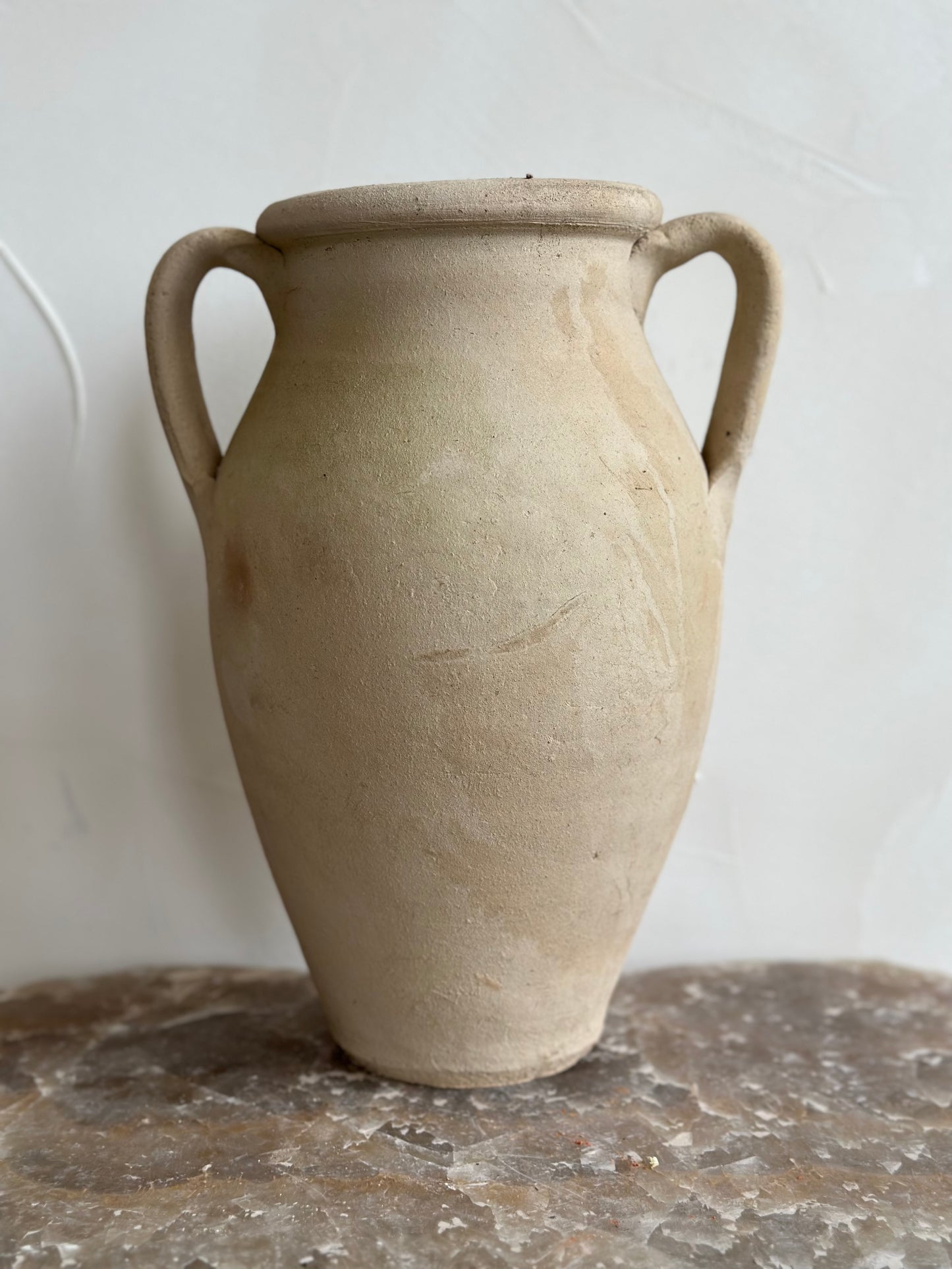 Cream Turkish Vase 02